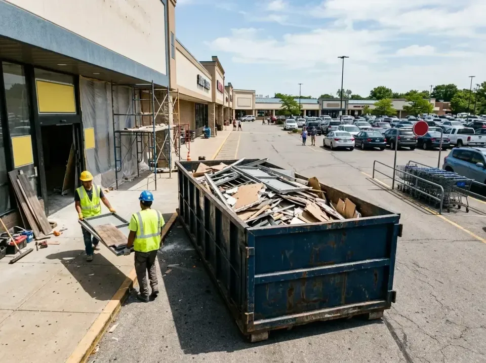 retail-store-renovation-debris-003 — frequently asked questions, Roll-off Dumpster Rentals in Rockport, IN